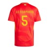 Original Fußballtrikot Spanien Robin Le Normand 5 Heimtrikot EURO 2024 Für Herren